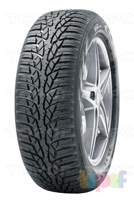 зимние нешипованные шины Nokian Tyres WR D4 155/65 R14 75/T