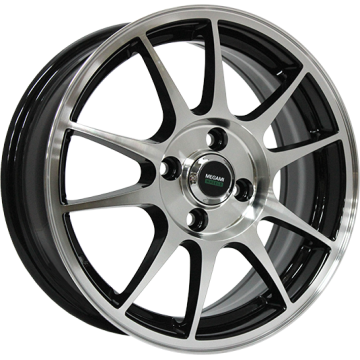 Megami MGM-5 6 x 15 4*100 Et: 48 Dia: 54 Megami MGM-5 6 x 15 4*100 Et: 48 Dia: 54