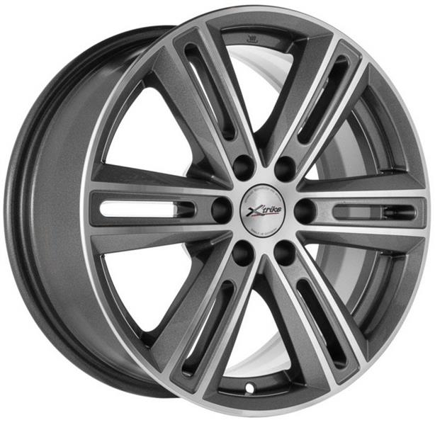 X'trike X-124 7.5 x 17 6*139.7 Et: 25 Dia: 100 X'trike X-124 7.5 x 17 6*139.7 Et: 25 Dia: 100