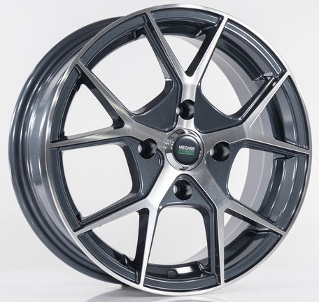 Megami MGM-18FF 5 x 14 4*100 Et: 43 Dia: 60 Megami MGM-18FF 5 x 14 4*100 Et: 43 Dia: 60