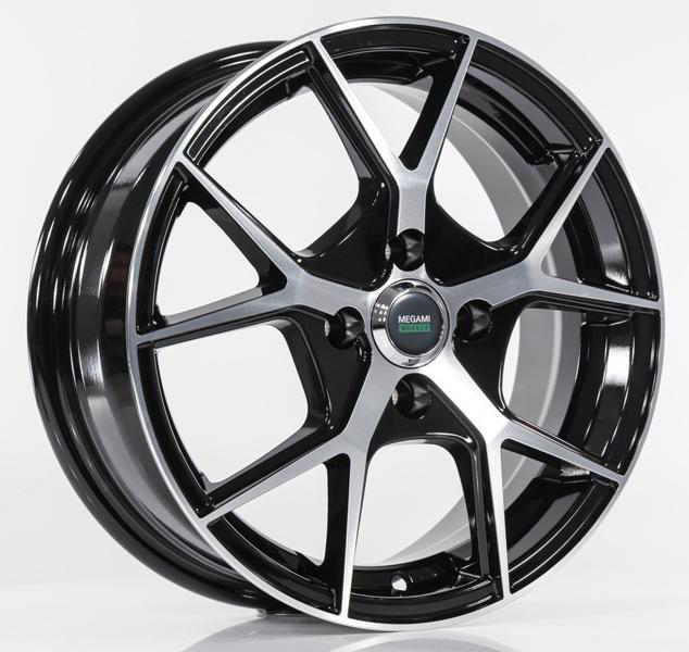 Megami MGM-18FF 5 x 14 4*100 Et: 43 Dia: 60 Megami MGM-18FF 5 x 14 4*100 Et: 43 Dia: 60