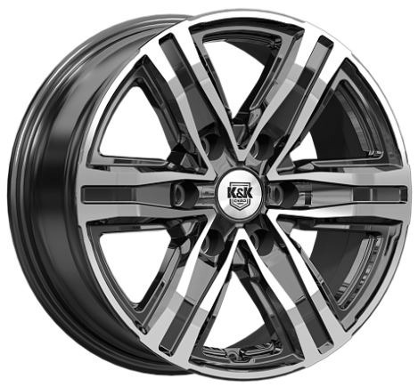 K&K R8 (КС1174) 7 x 17 6*139 Et: 25 Dia: 77 K&K R8 (КС1174) 7 x 17 6*139 Et: 25 Dia: 77