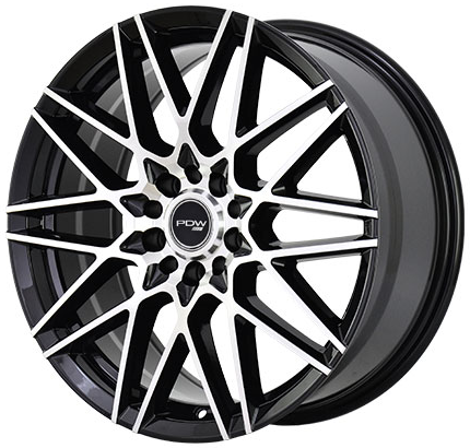 PDW VELOCE 7 x 17 4*100 Et: 40 Dia: 60 PDW VELOCE 7 x 17 4*100 Et: 40 Dia: 60